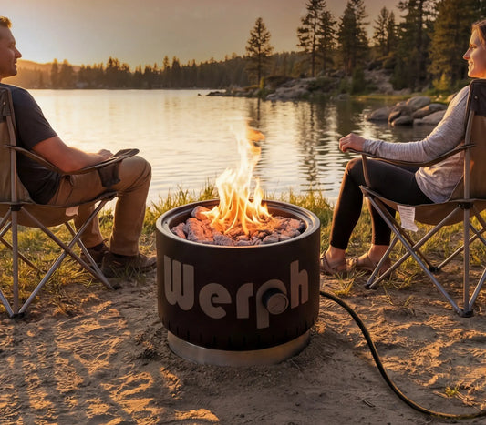 Elevate Your Outdoor Gatherings: A Review of the WERPH 17-Inch Portable Gas Fire Pit