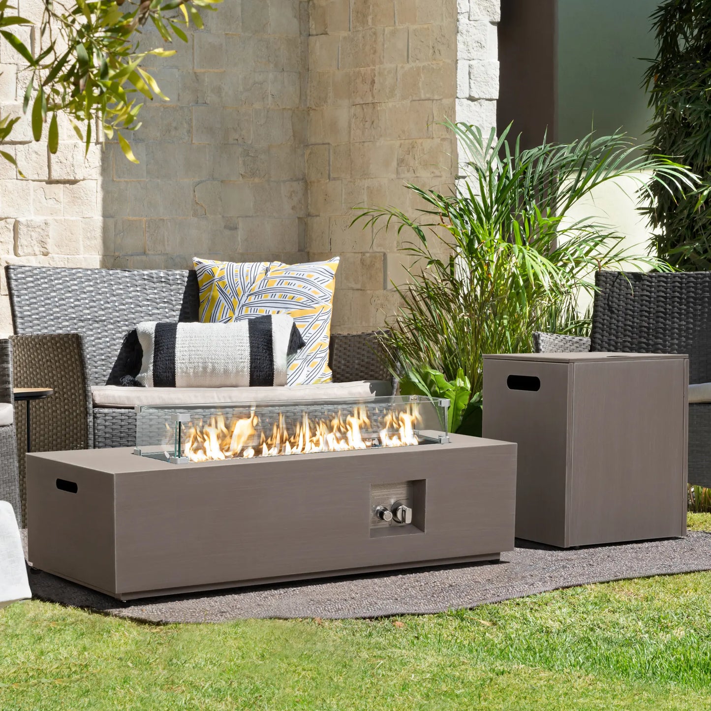 Werph 42" Propane Fire Pit Table - 50,000 BTU CSA Certified