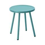 Werph Round Side Table - UV-Resistant End Table for Indoor & Outdoor Use