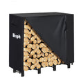 Werph Heavy Duty Outdoor Firewood Rack with Cover - Weather-Resistant Storage