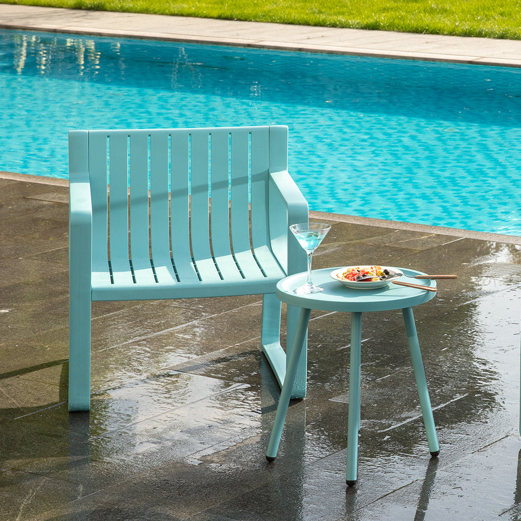 Werph 3-Piece Outdoor Patio Furniture Set - Chair & Side Table for Porch & Balcony