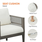 Werph 3-Piece Patio Furniture Set with Washable Cushions - Outdoor Bistro Set for Balcony