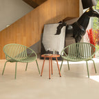 Werph 3-Piece Patio Furniture Set - Bistro Table & 2 Chairs for Outdoor & Balcony