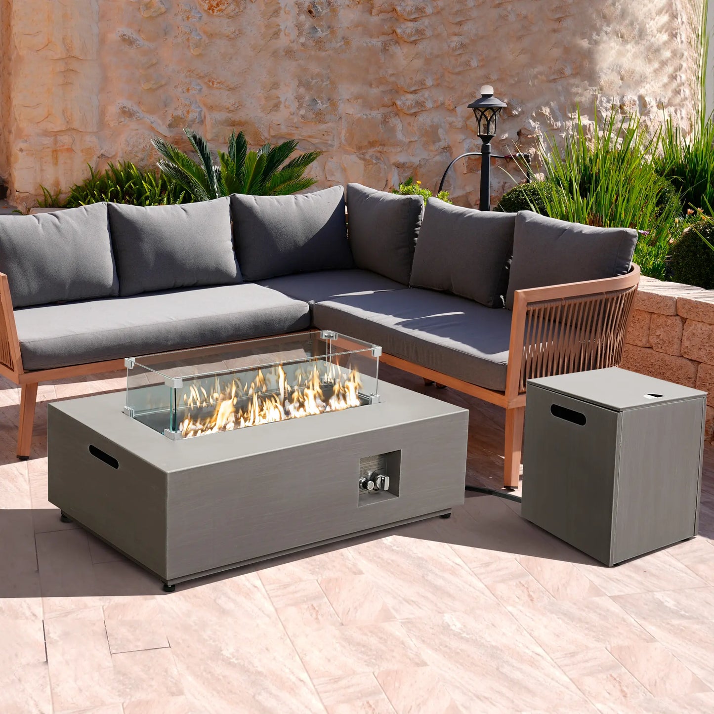 Werph 42" Propane Fire Pit Table - 50,000 BTU CSA Certified