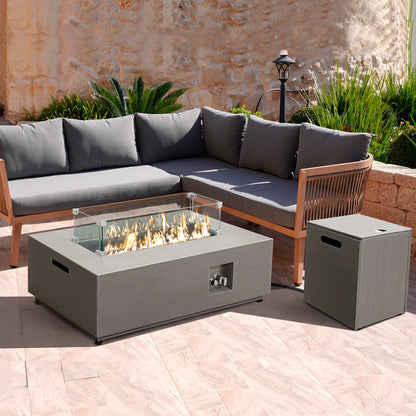Werph 42" Propane Fire Pit Table - 50,000 BTU CSA Certified